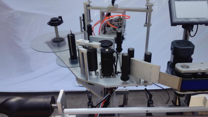 Πλαστική μηχανή ετικετών ετικετών για διπλές ή μονές πλευρές 220V 1.5HP 50 / 60HZ