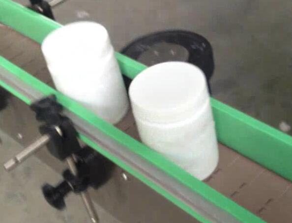 Μηχανή σήμανσης στρογγυλής φιάλης, μηχανή εμφιάλωσης και επισήμανσης για βάζο ζαχαροπλαστικής