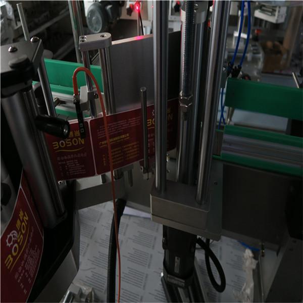 Αυτόματο αυτοκόλλητο ετικετών αυτοκόλλητων ετικετών αυτοκόλλητων ετικετών δύο πλευρών μπουκαλιών