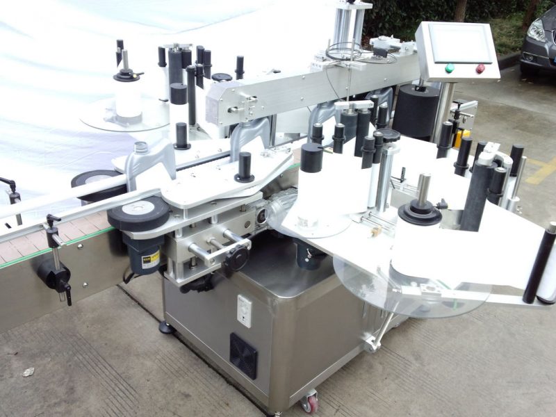 Κίνα Πιστοποιητικό CE Αυτόματος εξοπλισμός ετικετών μπουκαλιών Γυάλινο μπουκάλι διπλής όψης αυτοκόλλητο προμηθευτής