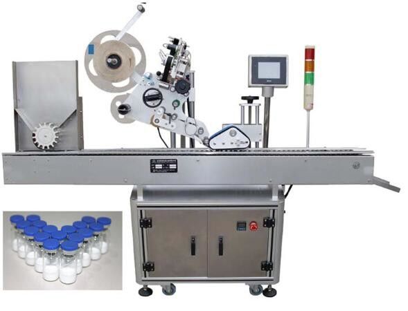 Μικρή μηχανή επισήμανσης μπουκαλιών 10ml για φαρμακευτικά προϊόντα
