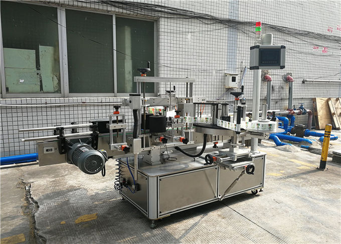 Αυτοκόλλητη μηχανή σήμανσης για επίπεδη φιάλη, Μηχανή ετικετών Applicator για φιάλες