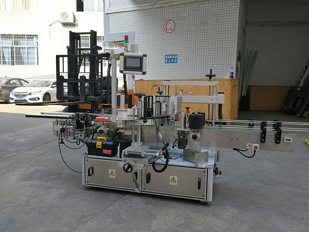 Αυτόματη μηχανή σήμανσης αυτοκόλλητων ετικεττών CE για στεγανοποίηση μικρών γωνιών χαρτοκιβωτίων