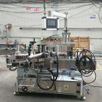 Αυτόματη μηχανή ακριβείας αυτοκόλλητων ετικετών διπλής όψης με επίπεδη φιάλη